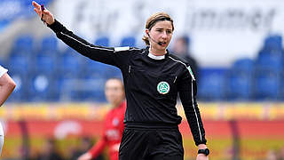 Leitet in München ihr 10. Spiel in der Allianz Frauen-Bundesliga: Franziska Wildfeuer © imago/Eibner