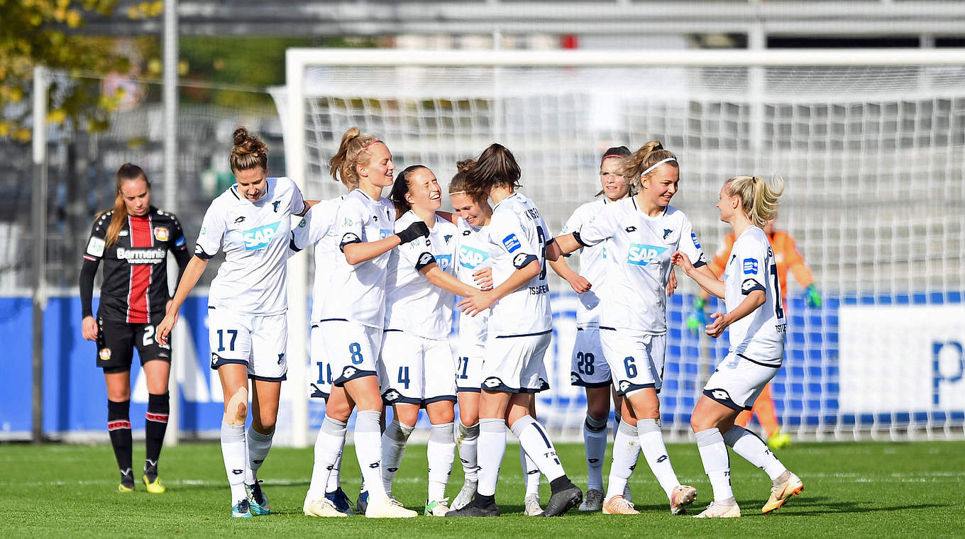 Wieder etwas zu jubeln: Hoffenheim feiert fünften Saisonsieg © Jan Kuppert