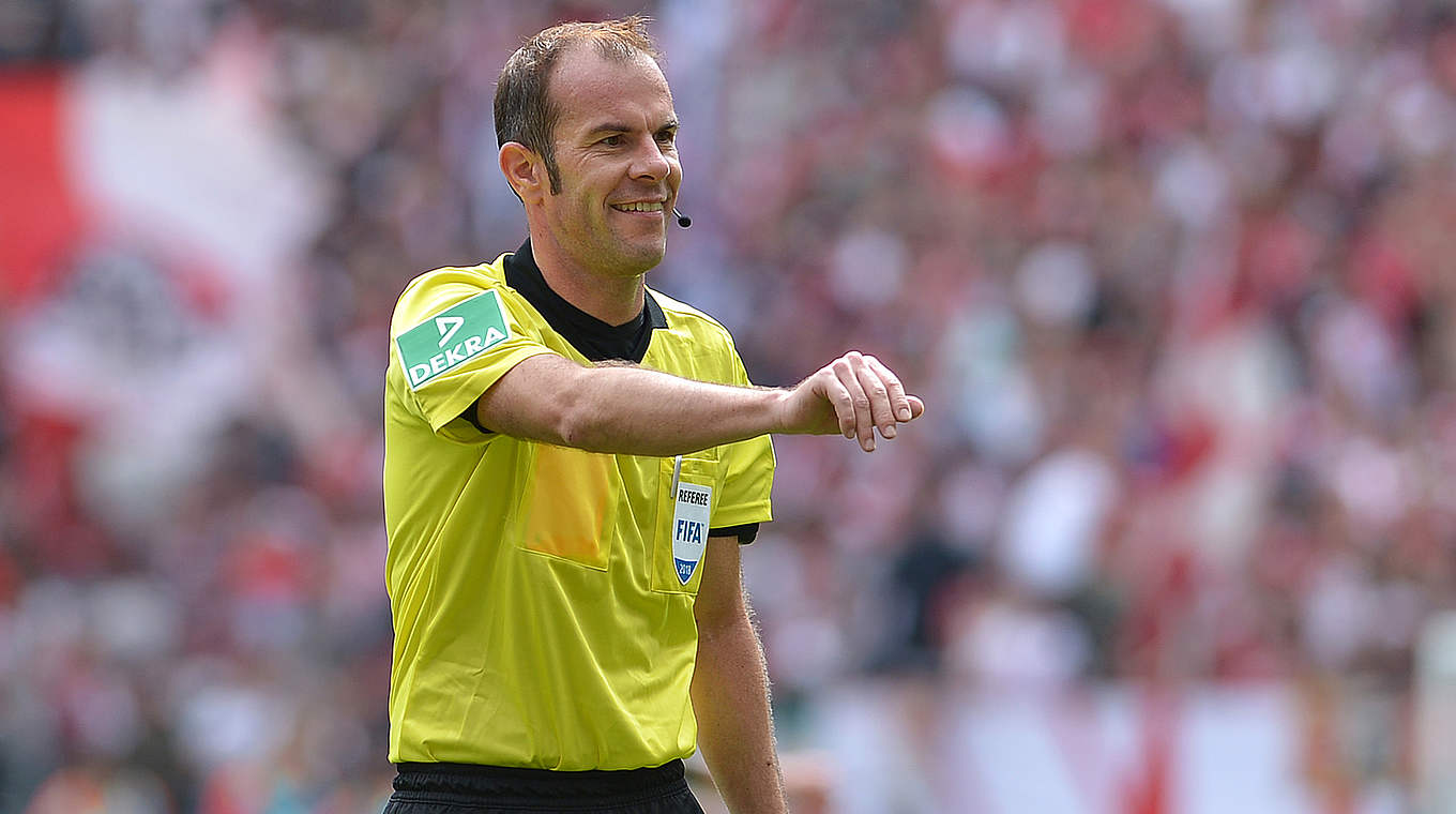 Vor seinem 128. Einsatz in der Bundesliga: FIFA- Schiedsrichter Marco Fritz © Getty Images