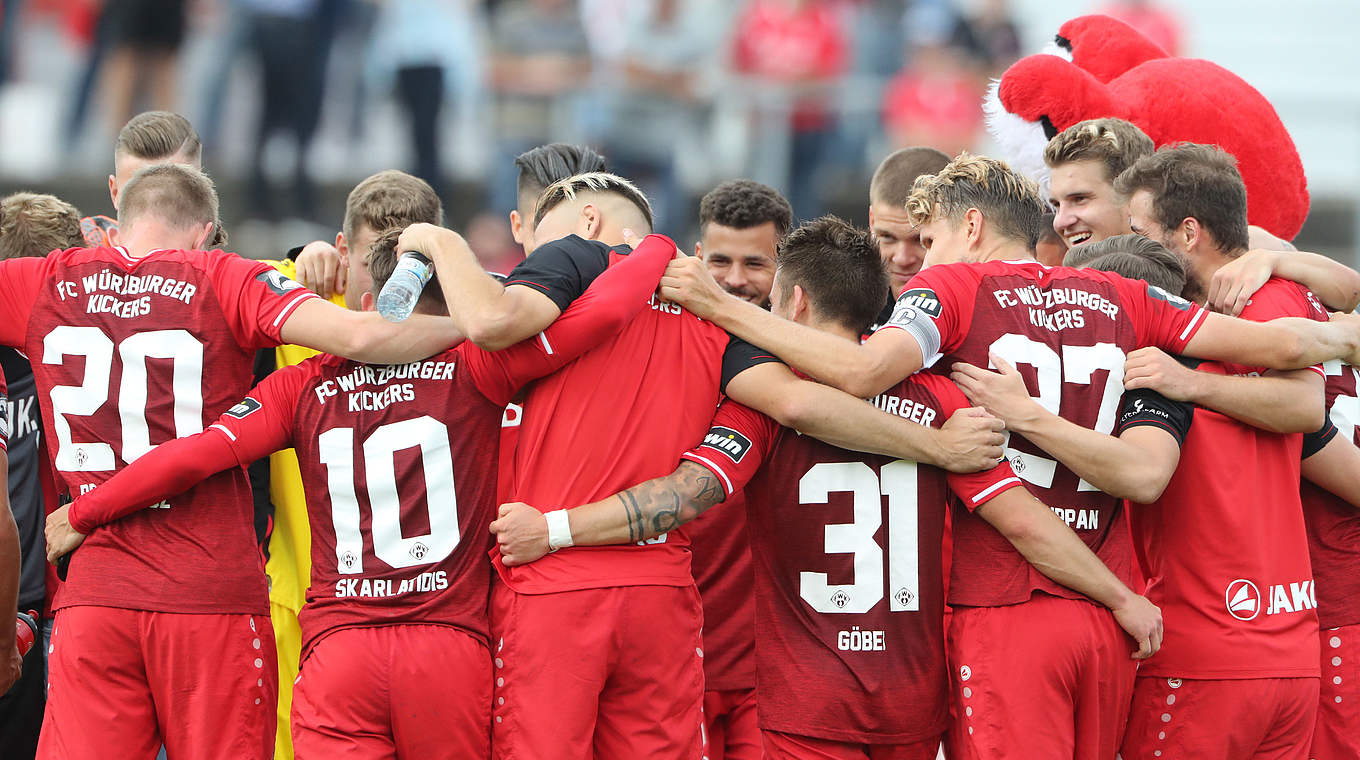 Teamgeist gefragt: Würzburg verlor zuletzt dreimal in Serie © Getty Images