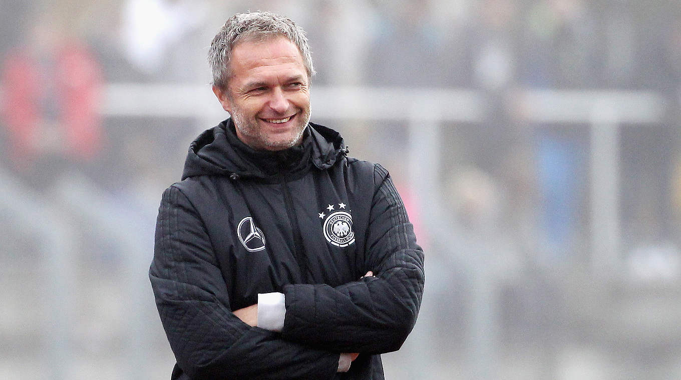 DFB-Trainer Christian Wück: "Es war eine Weiterentwicklung" © 2018 Getty Images