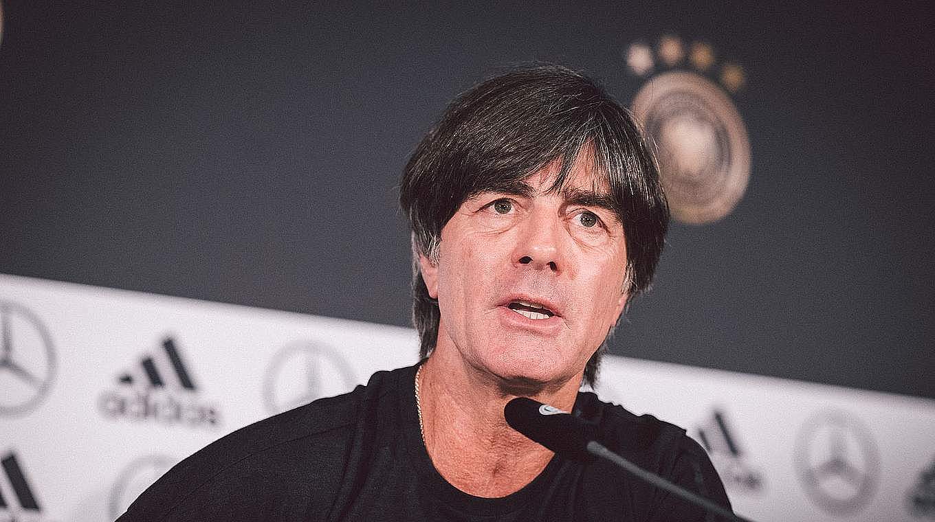 Joachim Löw: "We want to do all we can to stay in League A." © © Philipp Reinhard