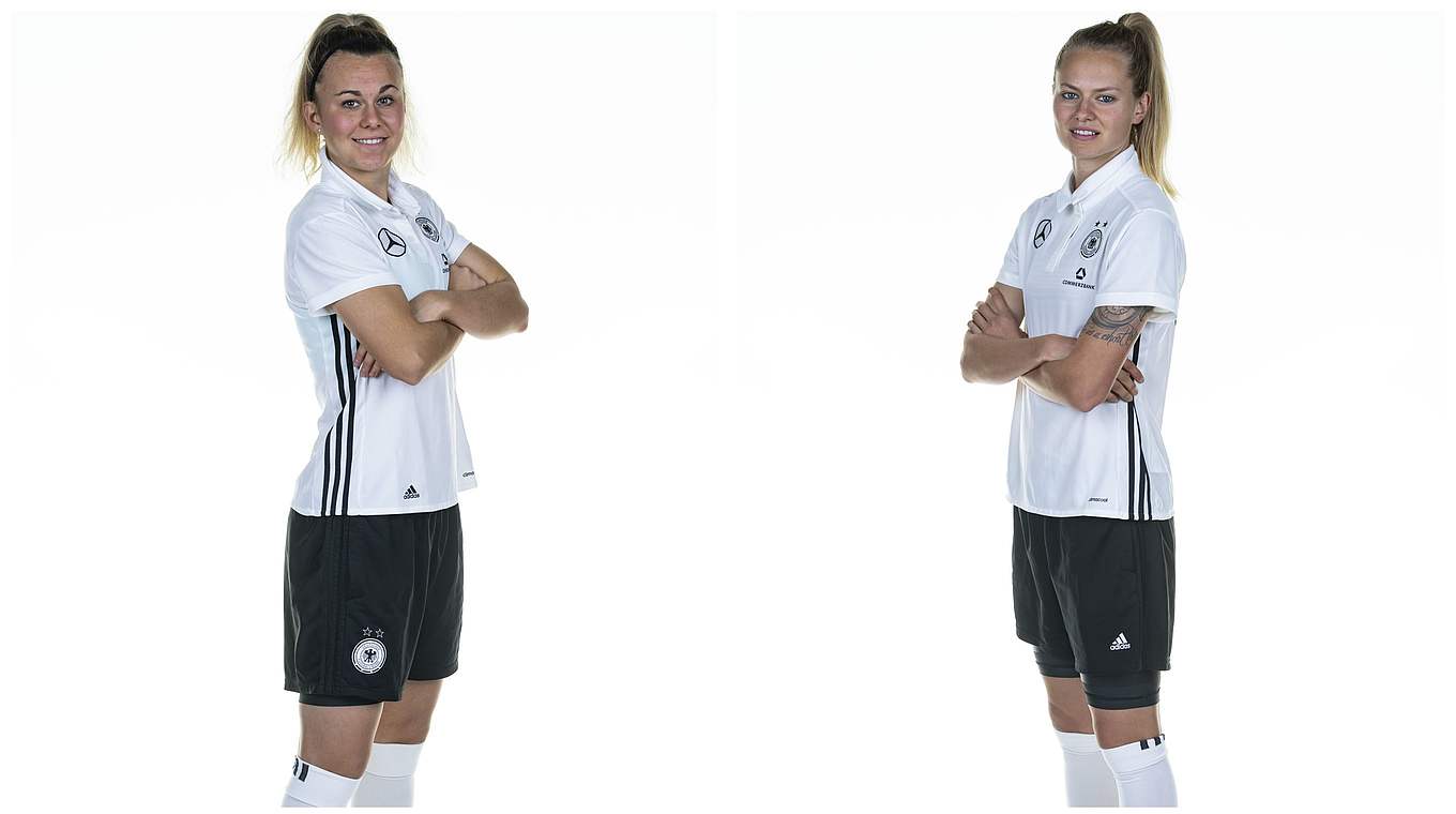 Dürfen erstmals von Beginn an ran: Lena Lattwein (l.) und Maximiliane Rall © Getty Images/Collage DFB