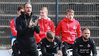 Köln-Trainer Martin Heck (l.): 