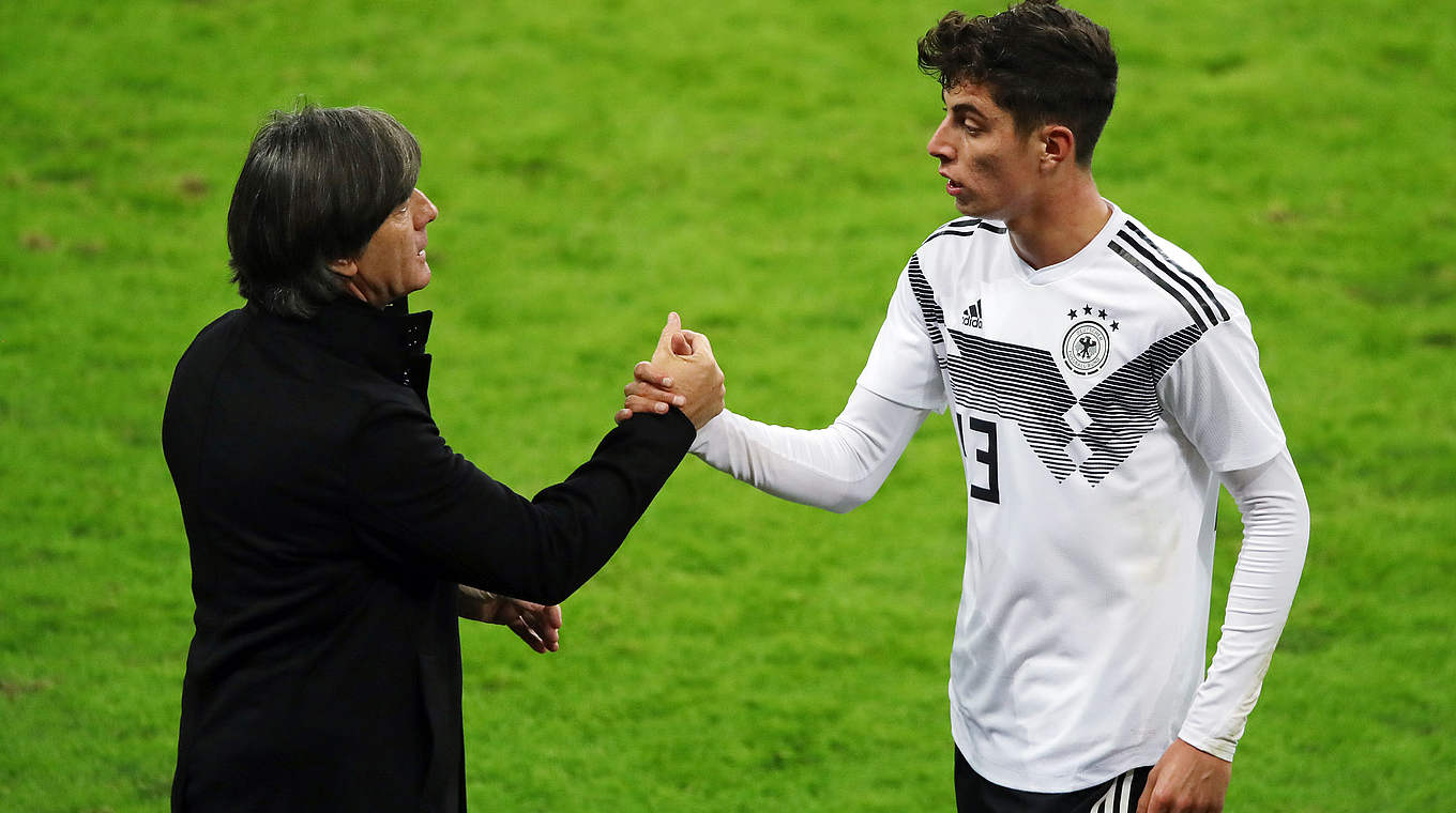 Löw on Kai Havertz: "For a 19-year-old he is outstandingly good" © Getty Images