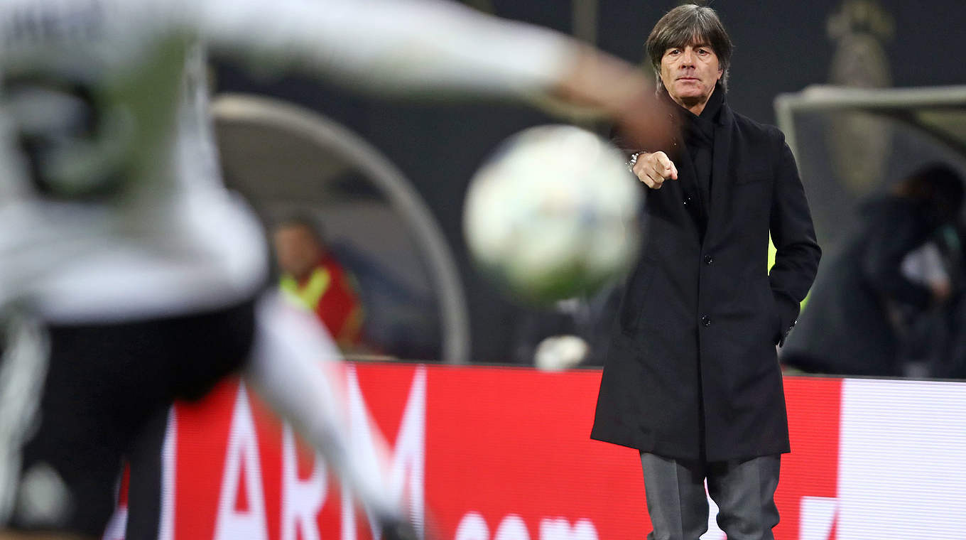 Joachim Löw: "In the first half we played with a really high tempo" © Getty Images