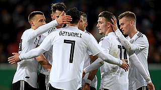 Germany U21s beat the Netherlands 3-0. © Getty Images