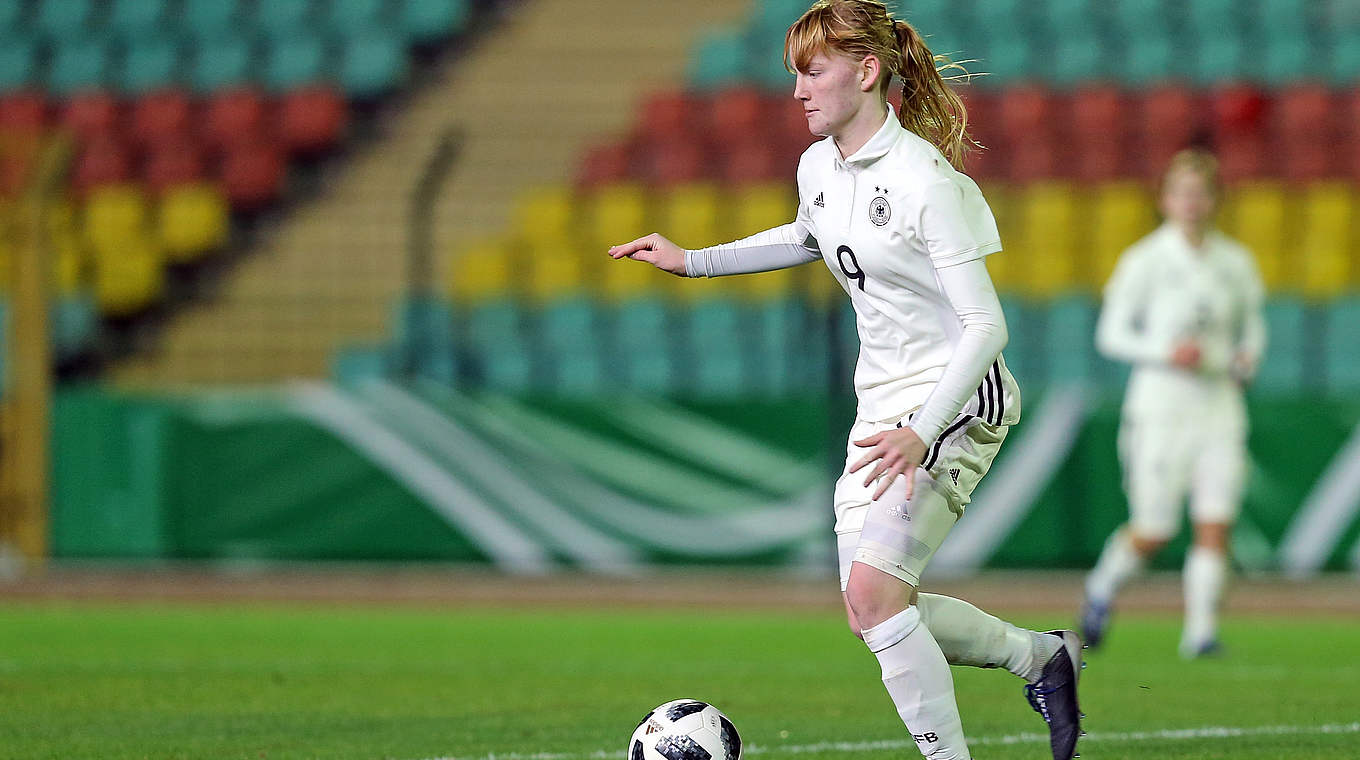 Trifft beim Wolfsburger Sieg zweimal: Junioren-Nationalspielerin Natasha Kowalski © 2018 Getty Images