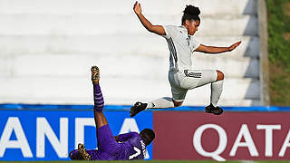 Sehen Sie die besten Bilder zum 0:1 der U 17-Juniorinnen gegen Gruppengegner Kamerun © 2018 FIFA