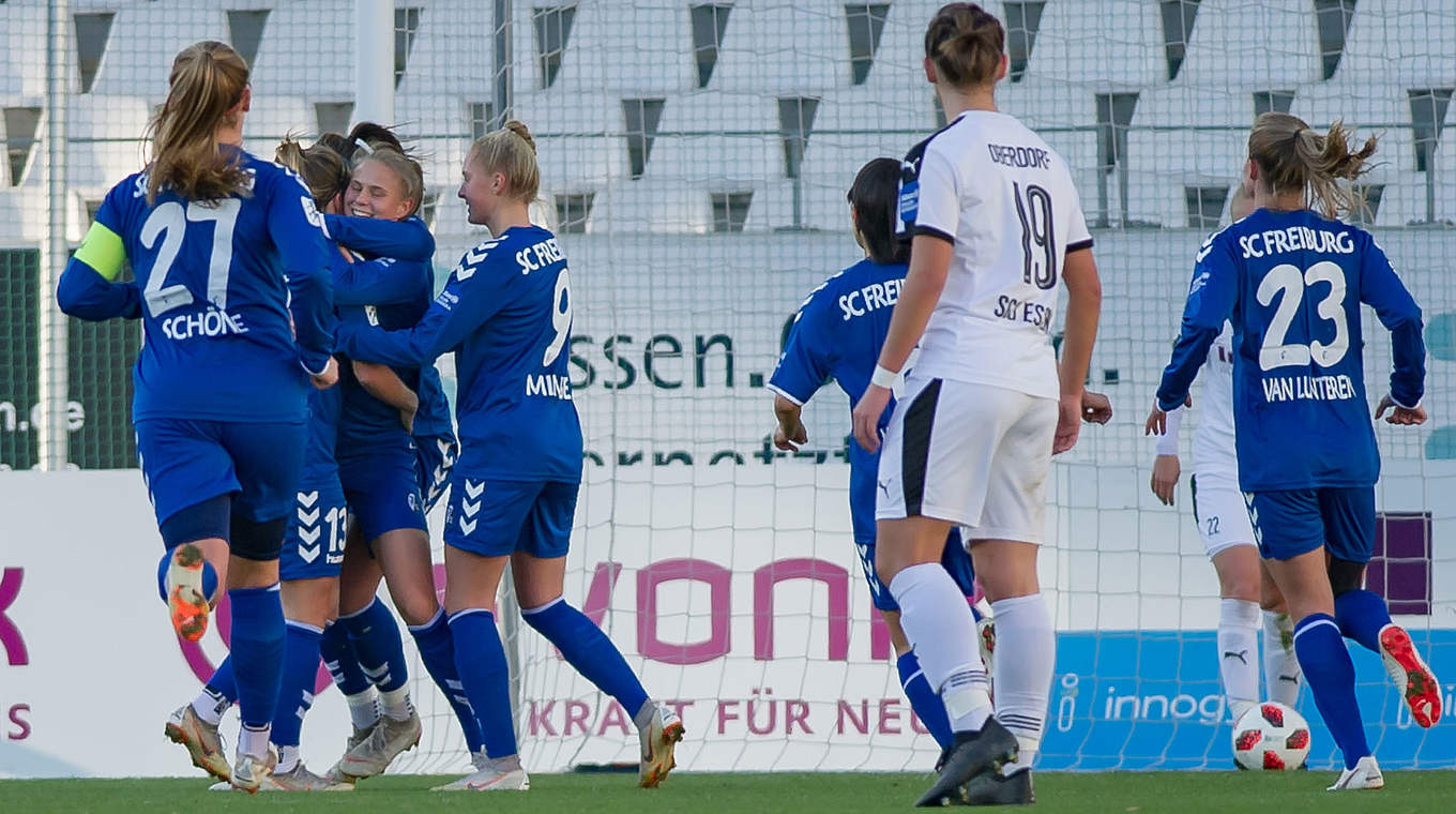 4:0-Erfolg: Freiburg steht im Viertelfinale © Jan Kuppert
