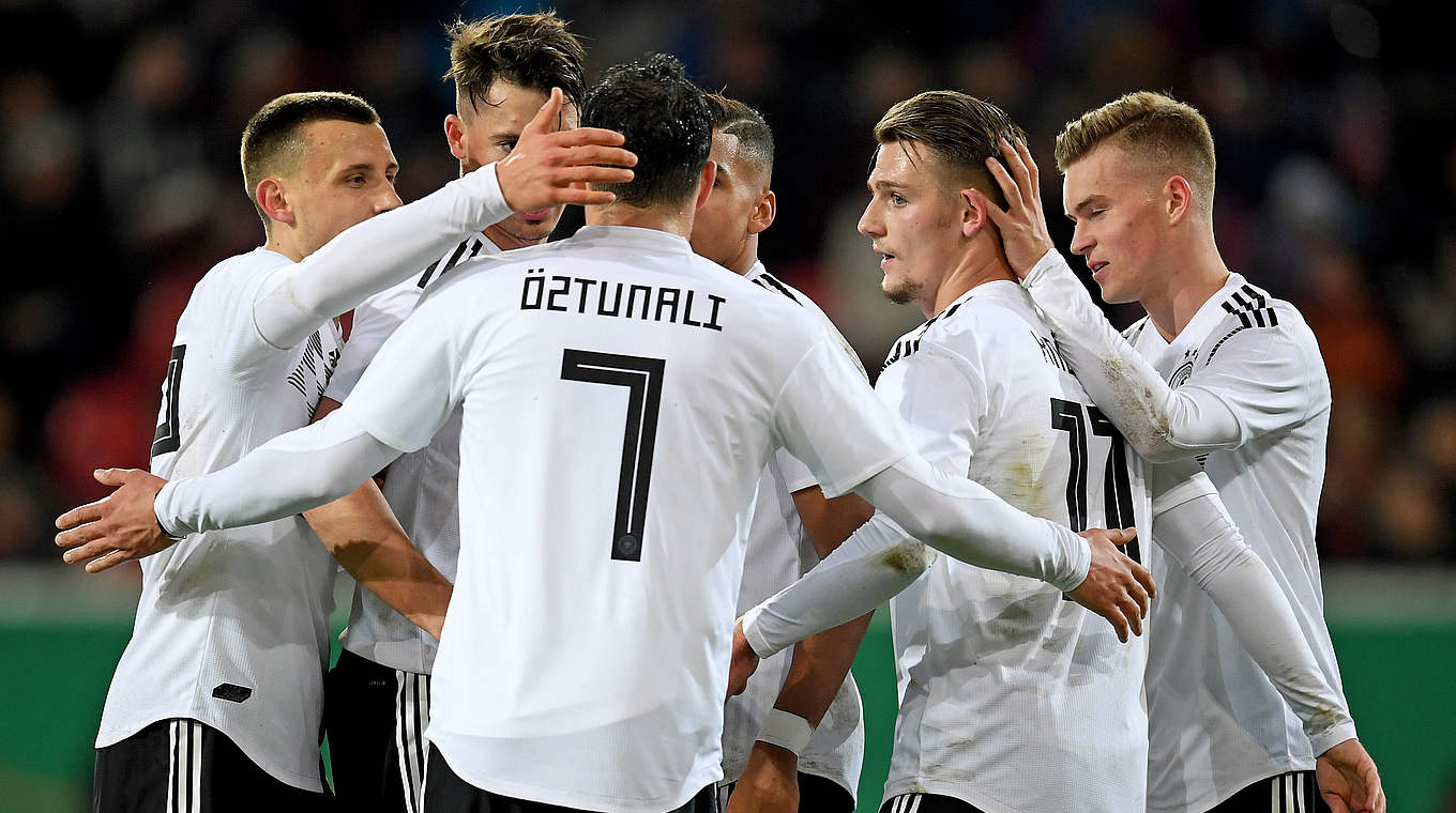 Germany U21s are currently unbeaten this calendar year © 