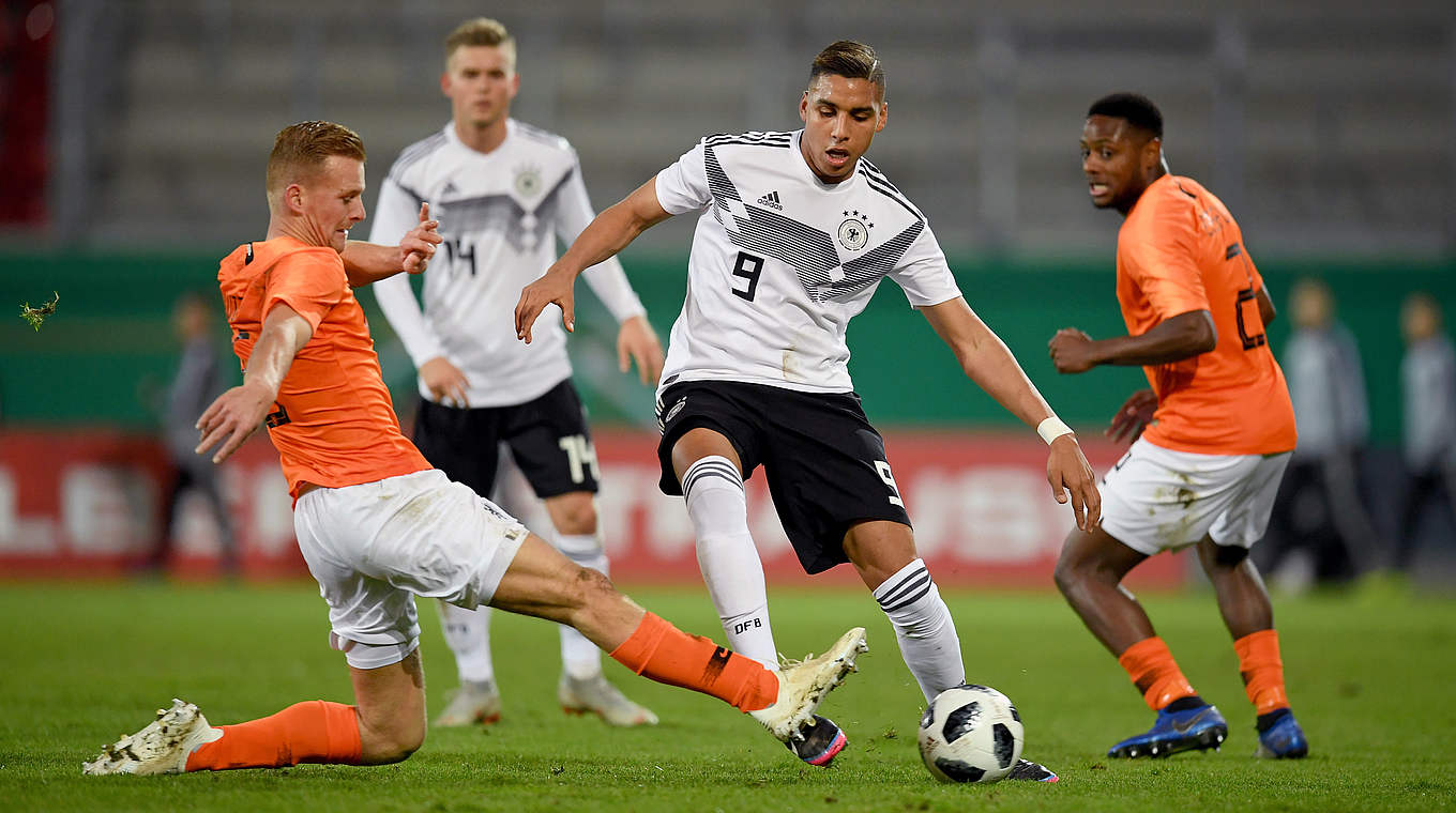 Premierentor: Abdelhamid Sabiri trifft gegen die Niederlande erstmals im U 21-Dress © Getty Images