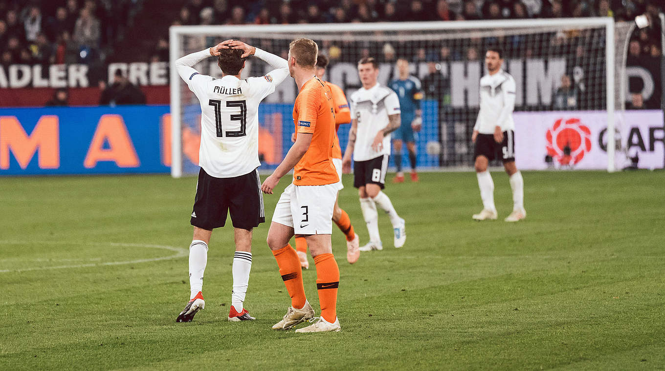 Müller: "Vielleicht passt das Ergebnis dann doch ganz gut in unser Länderspieljahr 2018" © Â© Philipp Reinhard, 2018