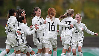 Peilen gegen Belgien dritten Saisonsieg im dritten Spiel an: die deutschen U 15-Juniorinnen © GettyImages