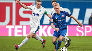 Gegen Lotte winkt der Sprung auf Platz zwei: Rostock spielt bei den Sportfreunden © imago/Eibner