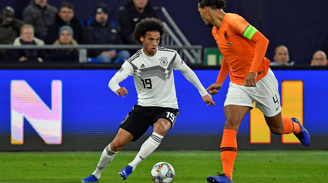 Überzeugt beim 2:2 mit einem Tor und vielen Offensivszenen: Leroy Sané © Getty Images