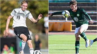 Die besten Torjäger von Bremen und Wolfsburg: Nick Woltemade (l.) und Luca Friederichs © GettyImages/imago/Collage DFB