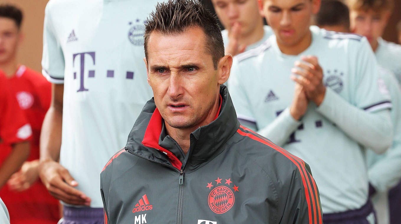 Mit den Bayern schon vorzeitig Herbstmeister: Trainer Miroslav Klose © imago