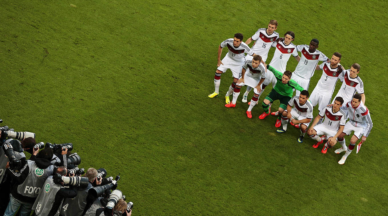 Die jüngste deutsche Startelf der Länderspielgeschichte: im Mai 2014 gegen Polen © Getty Images