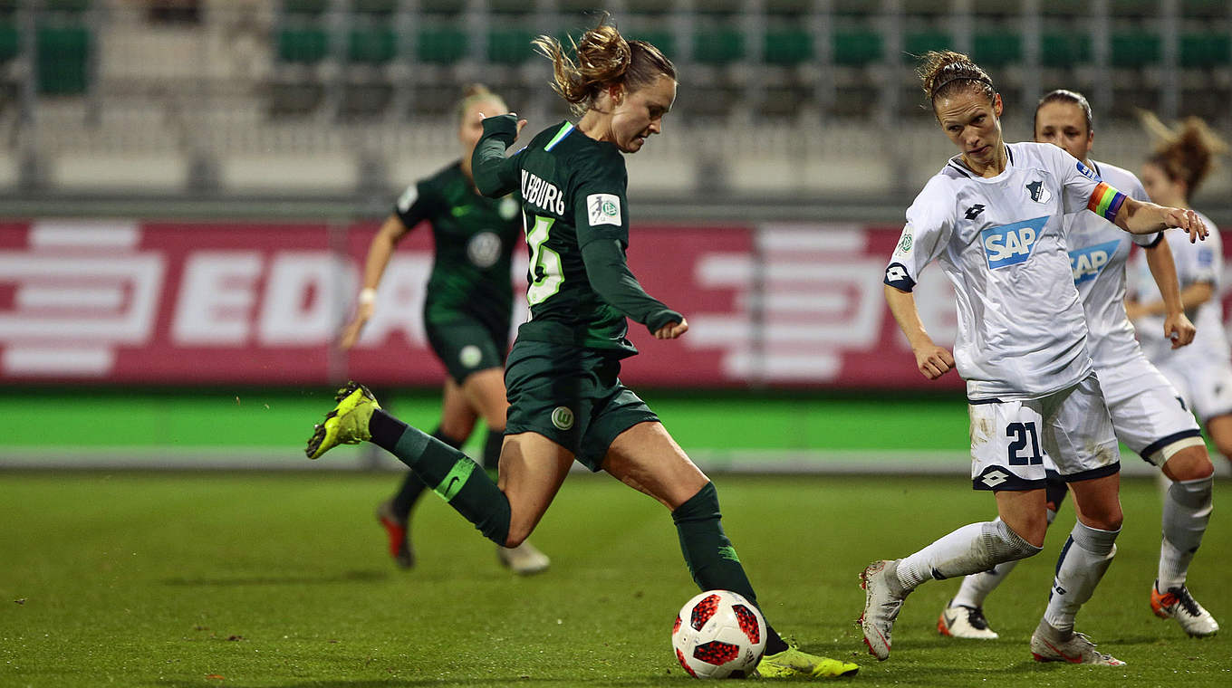 Makellos: Wolfsburg gewinnt auch sein zehntes Saisonspiel © Jan Kuppert