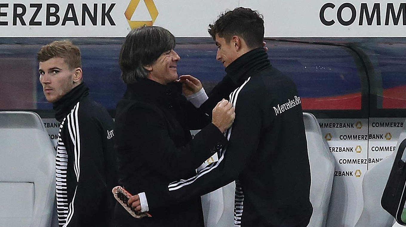"We all know what he can do." - Joachim Löw on Havertz. © Verwendung weltweit !