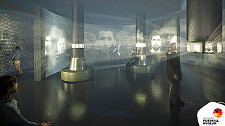 Wird Teil der Dauerausstellung: Die Hall of Fame des deutschen Fußballs © Deutsches Fußballmuseum