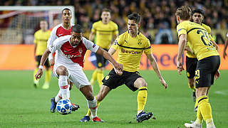 Henrichs on the ball for AS Monaco. © imago/DeFodi