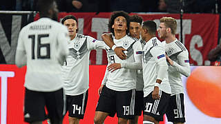 Nach wie vor auf Platz 16 der FIFA-Weltrangliste: das DFB-Team © Getty Images