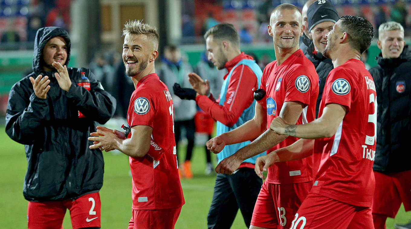 Hoffen auf die Sensation: Heidenheim setzt gegen Leverkusen auf seine Heimstärke © imago/Eibner