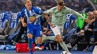 Hertha BSC hope to cause an upset against FC Bayern. © 