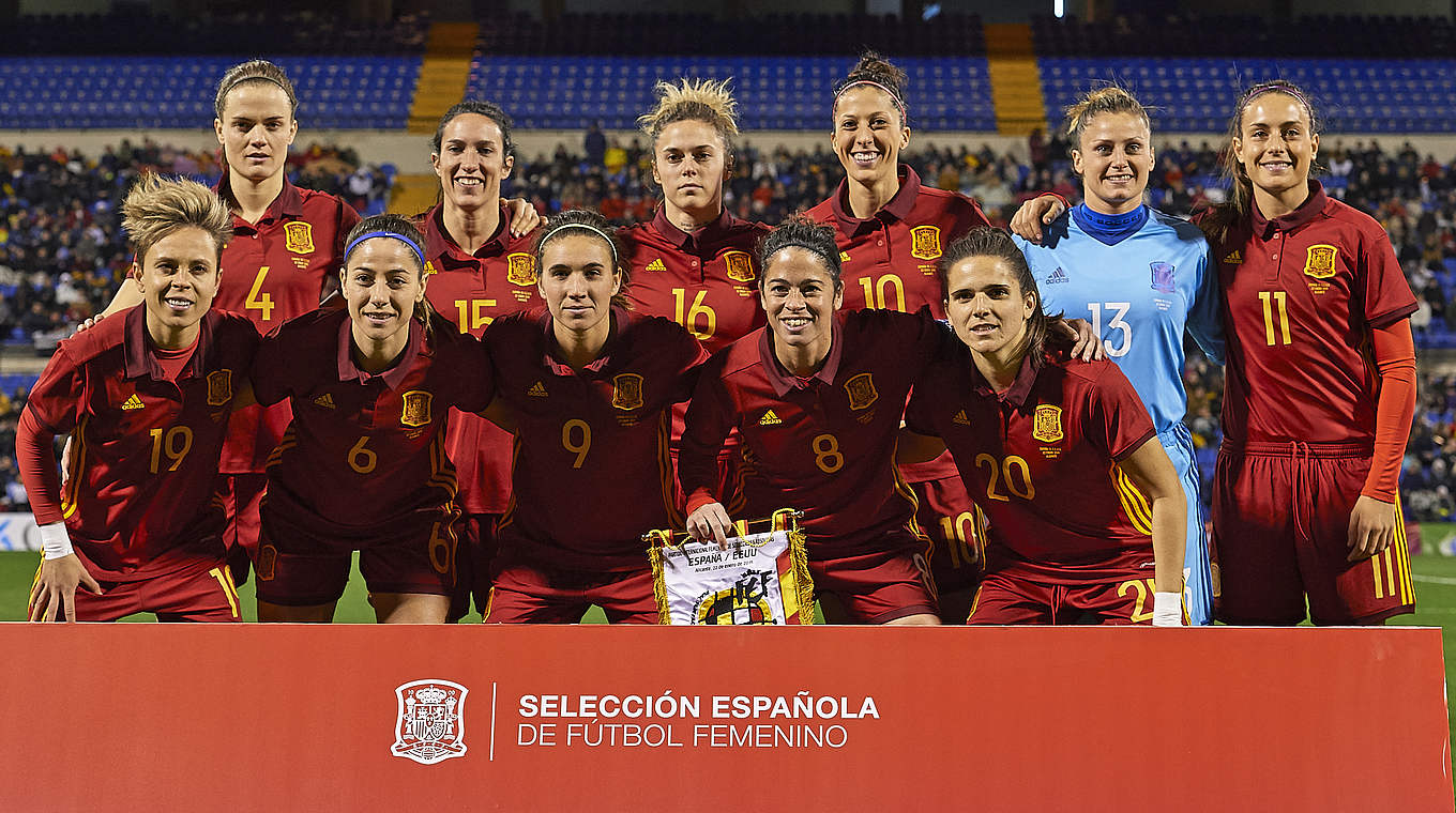 Startet mit Remis gegen Belgien und Niederlage gegen USA ins Jahr: Spaniens Auswahl © 2019 Quality Sport Images