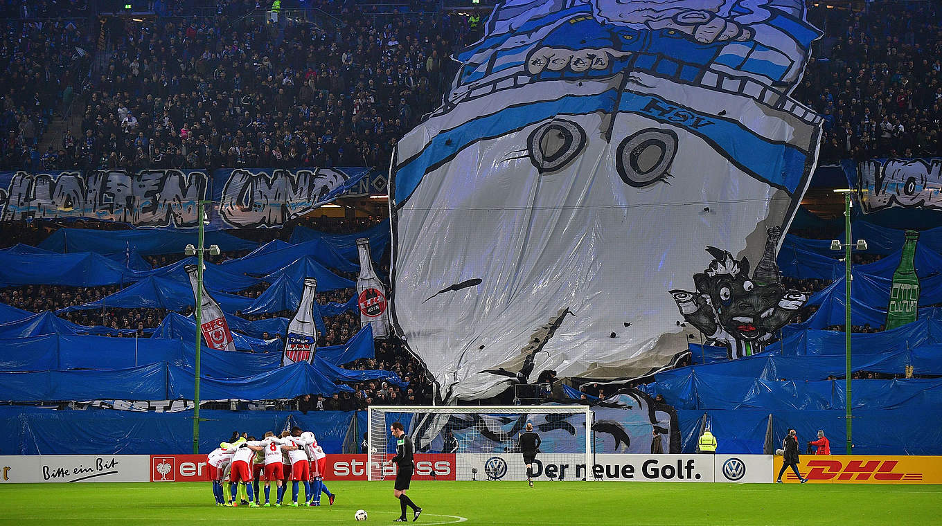 Volksparkstadion in Hamburg: Hamburger SV gegen 1. FC Nürnberg © 2017 Getty Images