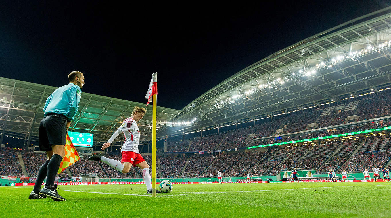 Red Bull Arena in Leipzig: RB Leipzig gegen VfL Wolfsburg © GettyImages