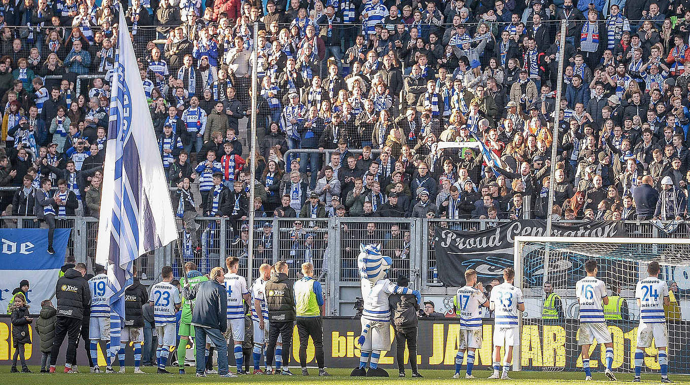 Second-tier MSV Duisburg are yet to concede a goal in this season's DFB-Pokal © GettyImages