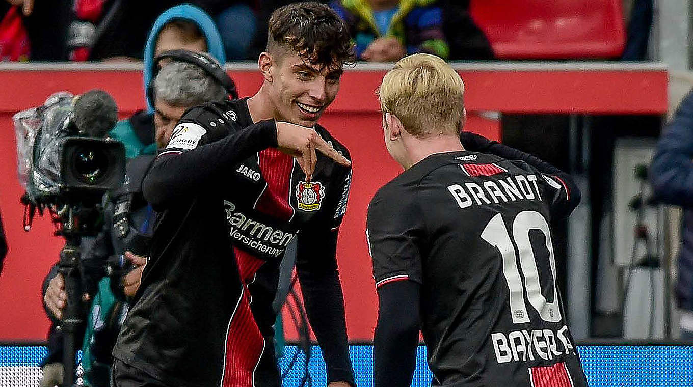 Brandt on Kai Havertz: "Welcomed well and quickly." © 