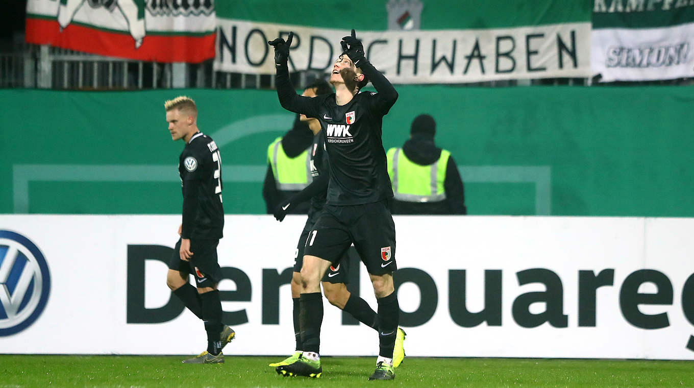 Augsburg's DFB-Pokal dream lives on © 2019 Getty Images