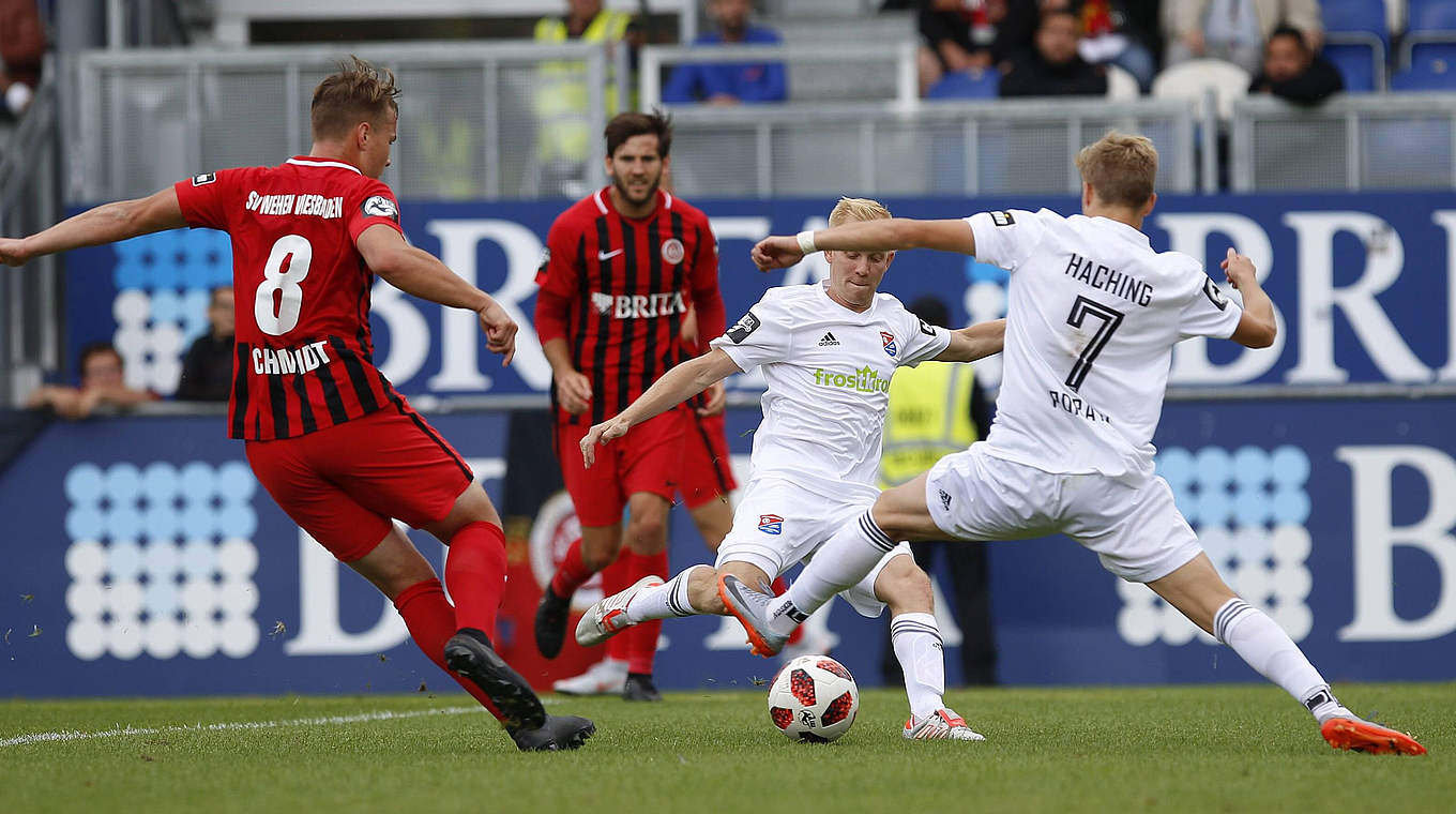 "Uns erwartet ein geiles Spiel": Unterhaching empfängt Wehen Wiesbaden  © imago/Marcel Lorenz