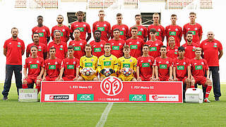 Tabellenzweiter in der Staffel Süd/Südwest: die U 19 des 1. FSV Mainz 05 © imago/Martin Hoffmann