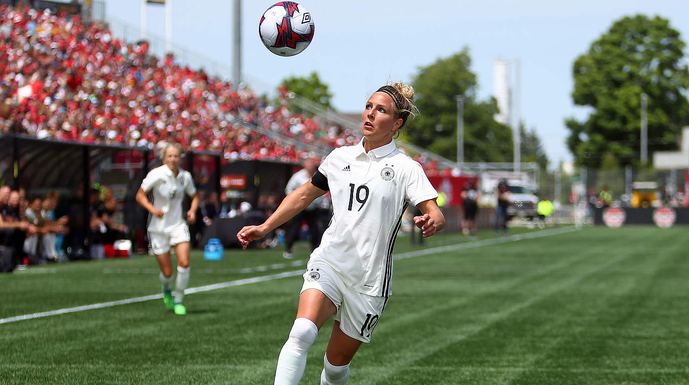 Auch in der Nationalmannschaft eine feste Größe: Svenja Huth ist neue Vizekapitänin © 2018 Getty Images