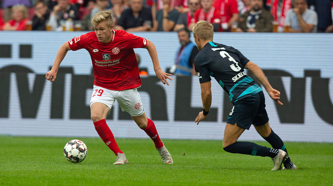 U-19-Spieler mit Profi-Erfahrung: Jonathan Burkardt (l.) © 2018 Getty Images