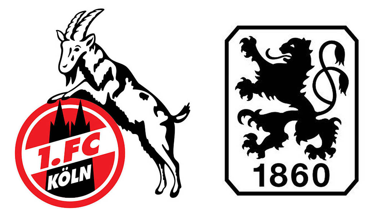  © 1. FC Köln/TSV 1860 München/Collage DFB
