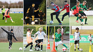 Stationstraining: Eine gute Alternative zum normalen Mannschaftstraining © Collage: DFB