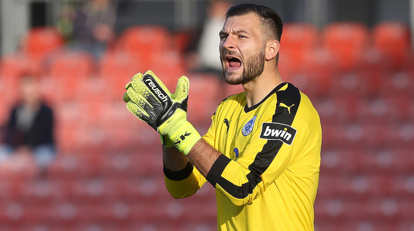 Lotte-Torhüter Steve Kroll: "Ich nehme auch mal ein 3:2 statt eines 1:0" © 2018 Getty Images