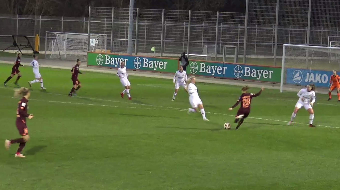 Mit viel Tordrang zum Pokalerfolg: Hoffenheim setzt sich in Leverkusen klar durch © DFB-TV