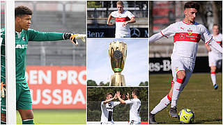 Rekordsieger reist zum Staffelersten: Titelverteidiger Freiburg zu Gast in Stuttgart © Getty Images/imago/Collage DFB