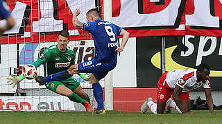 Staubt zum 2:0 ab: Marvin Pourie © 2019 Getty Images