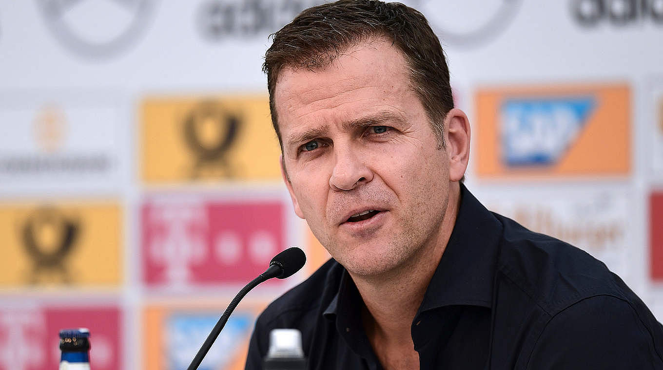 Bierhoff: "We have so much quality and potential, we want to get back to the top." © 