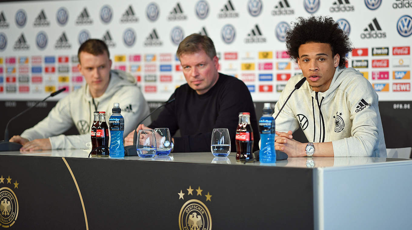 Leroy Sané: "I made myself an aim, to be more available on the pitch." © GES/Markus Gilliar