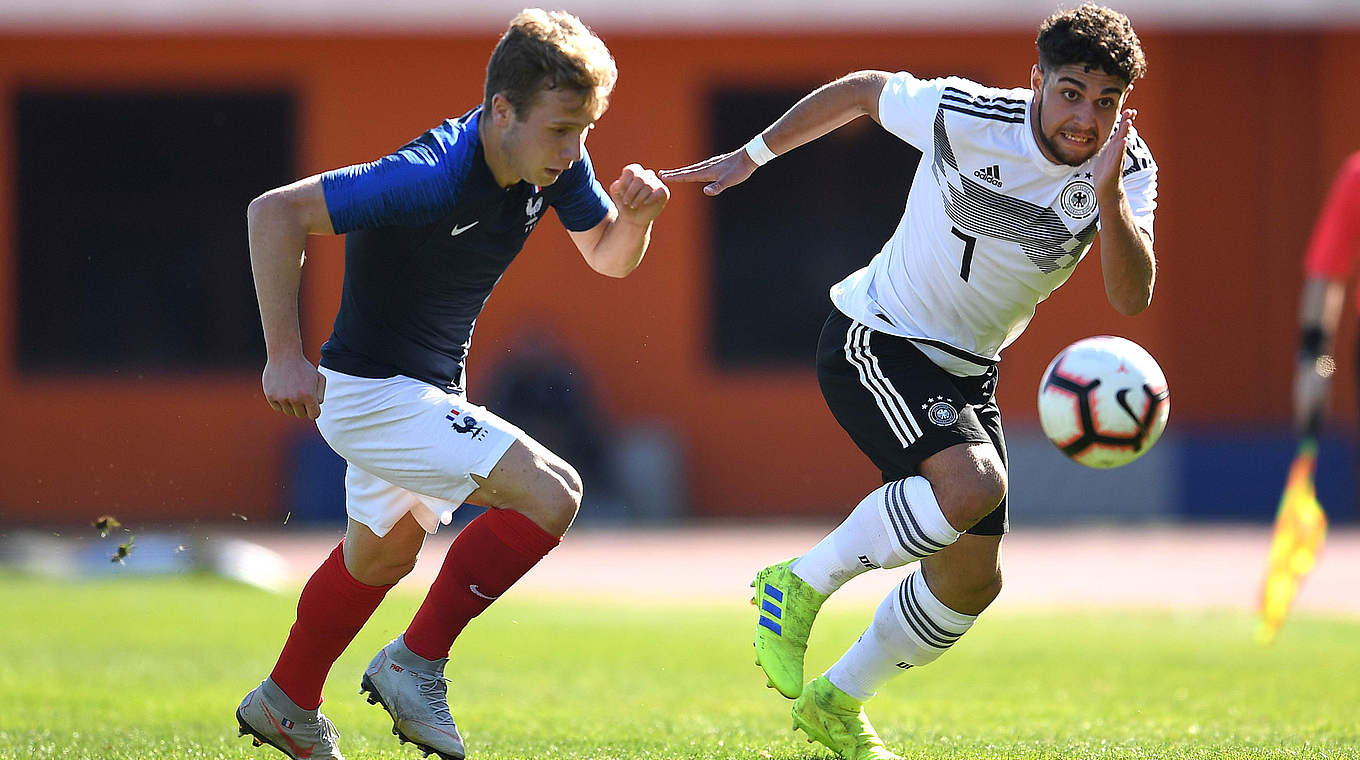 The U18s lost the first of two matches against France this week (1-0).  © Getty Images