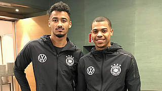 First time in the squad: Emmanuel Iyoha and Lukas Nmecha © 